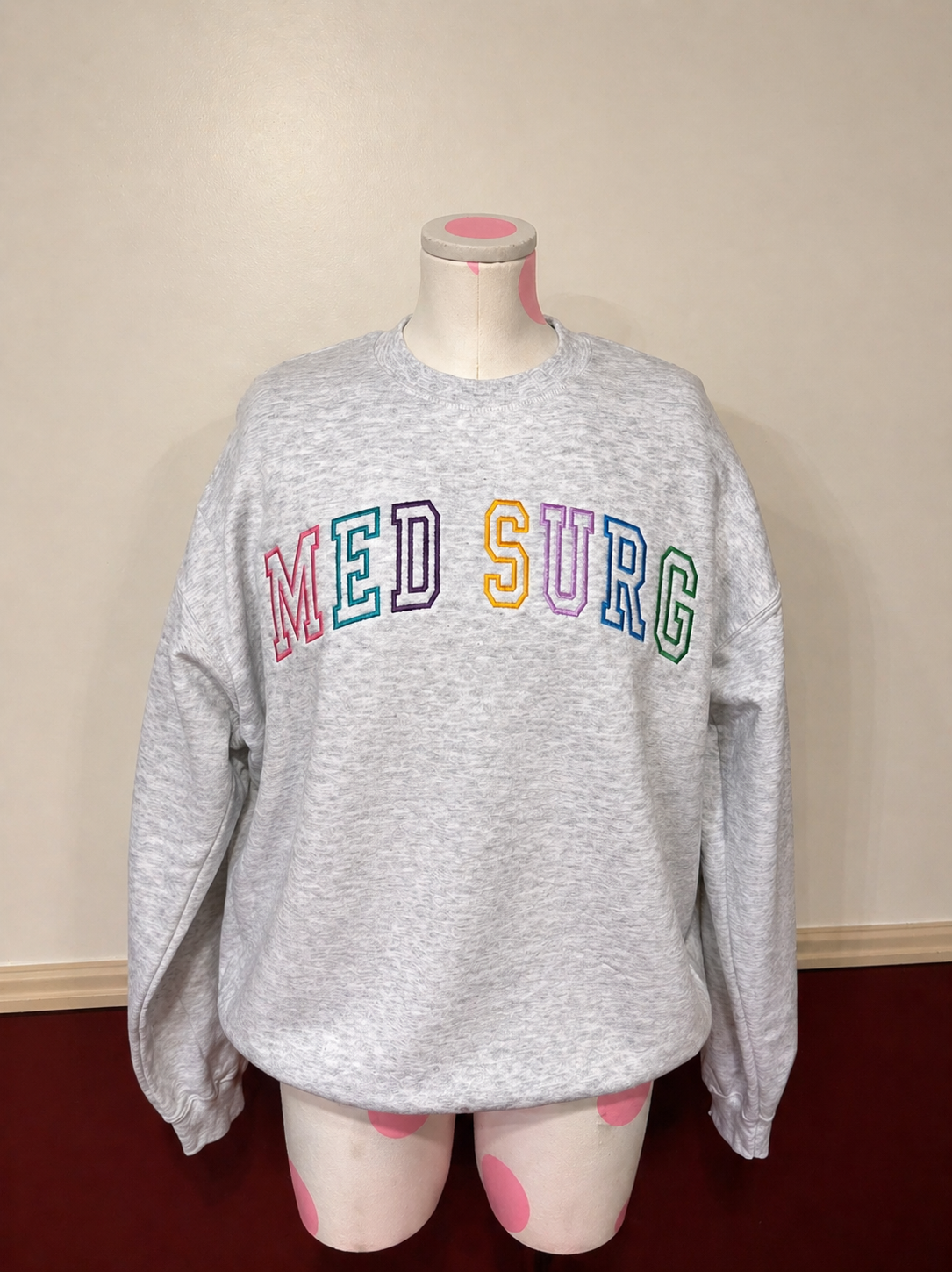Nurse / Hospital Department Crew Neck Sweatshirt - You pick colors & department